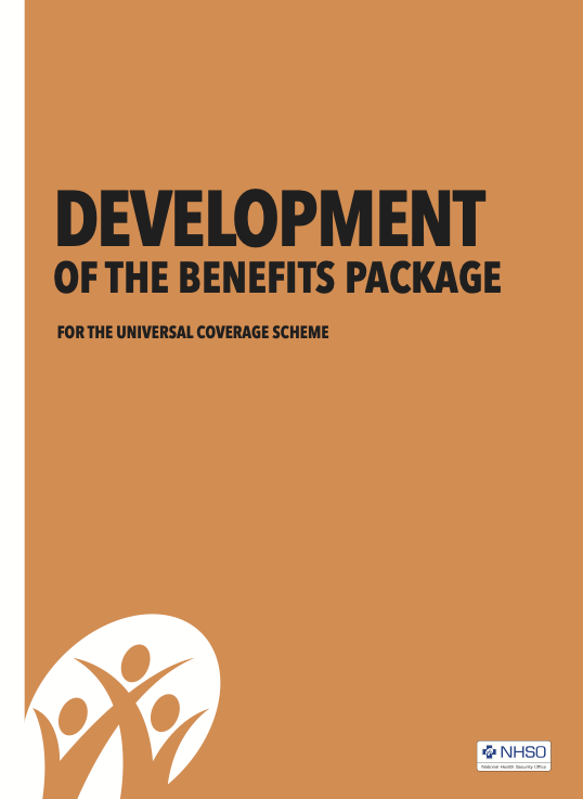 DEVELOPMENT OF THE BENEFITS PACKAGE FOR THE UNIVERSAL COVERAGE SCHEME